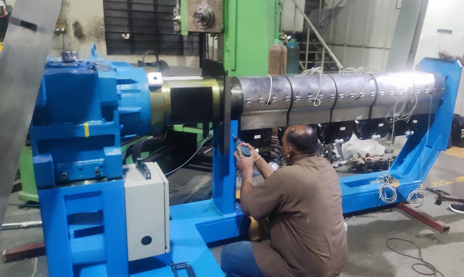 High-Velocity Industrial Air Wiper System